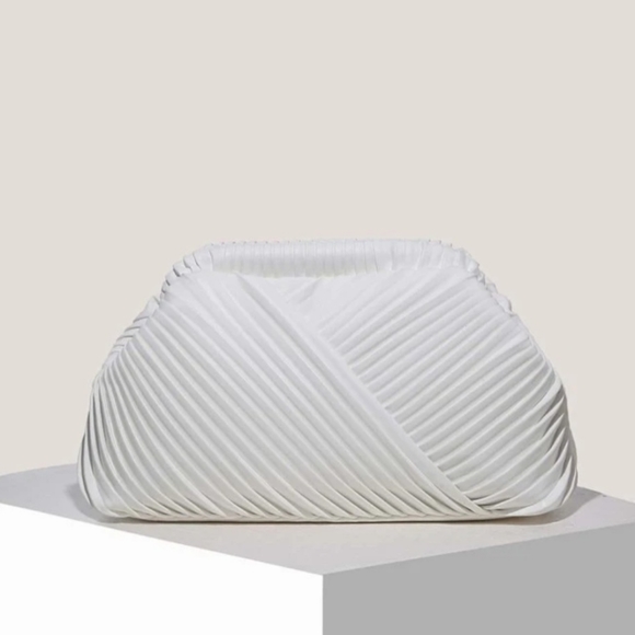 Minimalist Ruched Bag (Clutch) - Picture 6 of 6